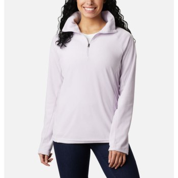 Columbia Glacial IV Half Zip Fleece, Sudaderas Morados Para Mujer | 523608-UWB